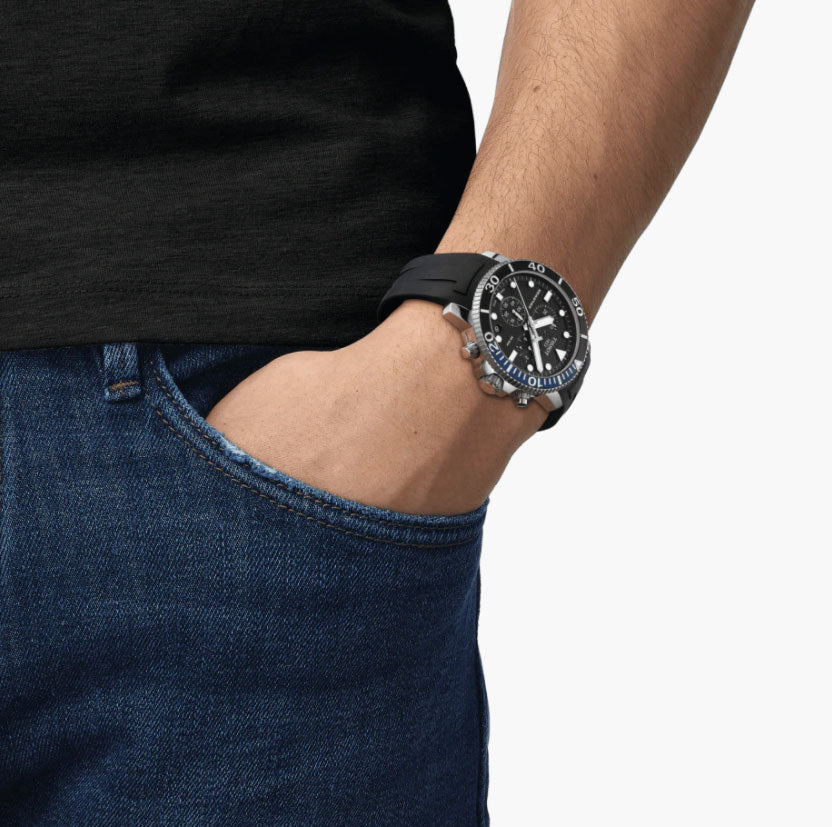 Men's Tissot Seastar 1000 Quartz Chronograph Watch -  T120.417.17.051.02